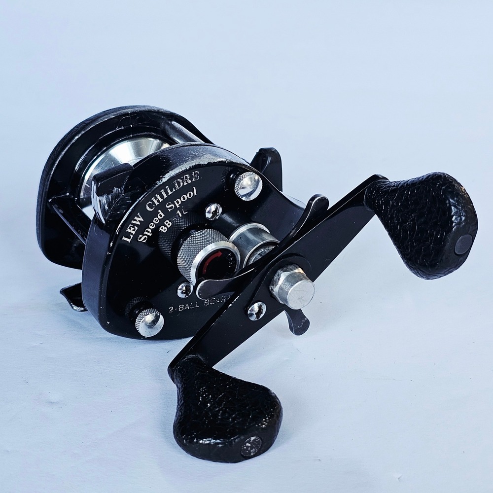 Vintage Lew Childre Speed Spool BB-1L Baitcasting Fishing Reel Made in Japan